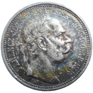 František Jozef I. 1 koruna 1914 KB