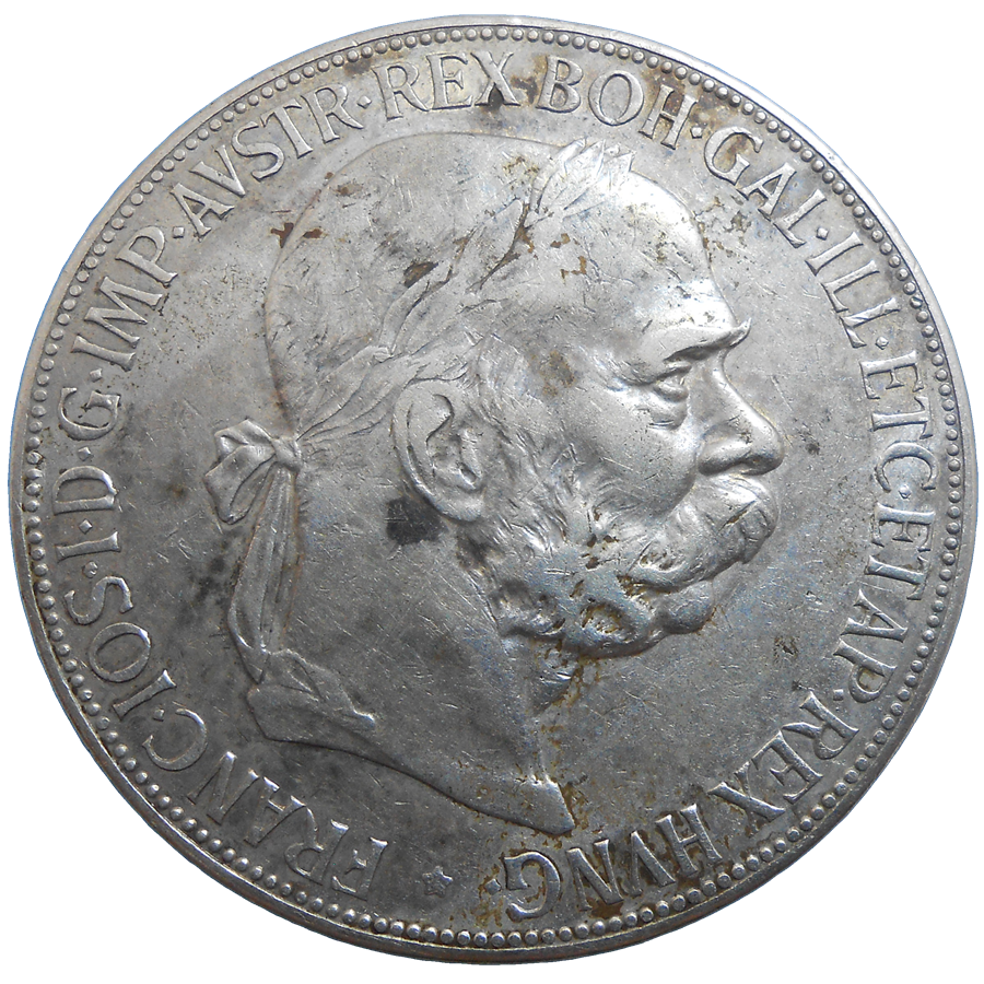 František Jozef I. 5 Koruna 1900 bz František Jozef I. 5 Koruna 1900 bz