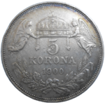 František Jozef I. 5 Koruna 1900 KB