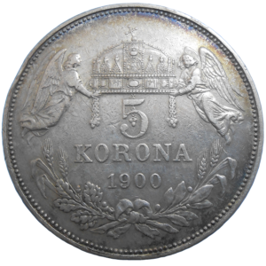 František Jozef I. 5 Koruna 1900 KB