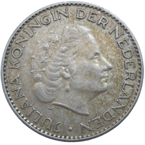 Holandsko 1 Gulden 1956