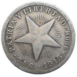 Kuba 10 Centavos 1915