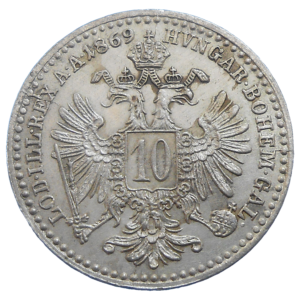 František Jozef I. 10 grajciar 1869 bz
