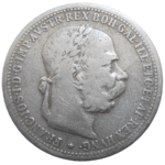 František Jozef I. 1 koruna 1897 bz