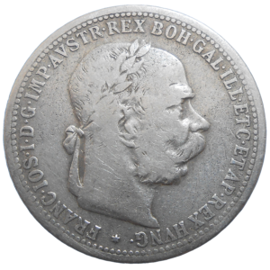 František Jozef I. 1 koruna 1897 bz