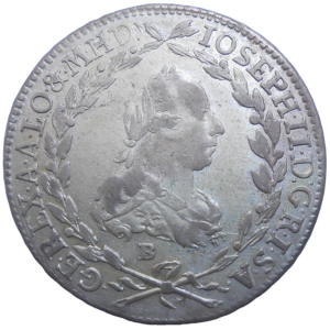 Jozef II. 20 grajciar 1778 B SKPD