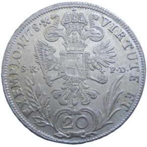 Jozef II. 20 grajciar 1778 B SKPD