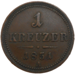 František Jozef I. 1 grajciar 1851 A
