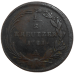 Jozef II. 1/2 grajciar 1781 A