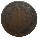 František Jozef I. 1 grajciar 1885 KB