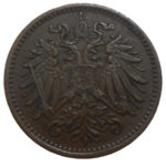 František Jozef I. 1 Heller 1894 bz