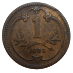 František Jozef I. 1 Heller 1895 bz