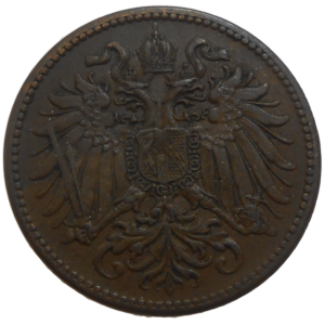 František Jozef I. 2 Heller 1910 bz