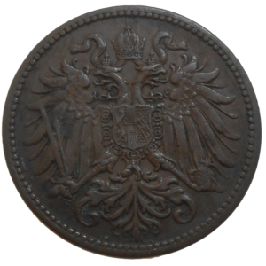 František Jozef I. 2 Heller 1911 bz