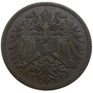 František Jozef I. 2 Heller 1912 bz