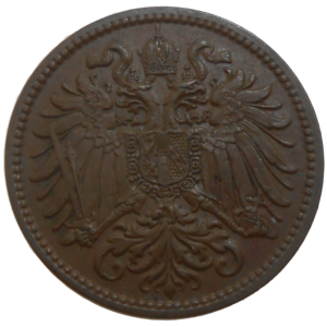 František Jozef I. 2 Heller 1914 bz