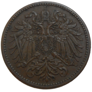 František Jozef I. 2 Heller 1915 bz