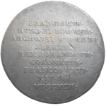 František II. Korunovačný žetón 1792
