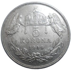 František Jozef I. 5 Koruna 1909 KB