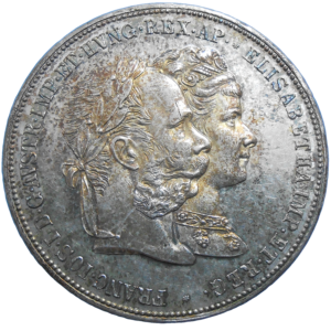 František Jozef I. 2 Zlatník 1879 Svadobný
