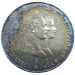František Jozef I. 1 zlatník 1854 Svadobný