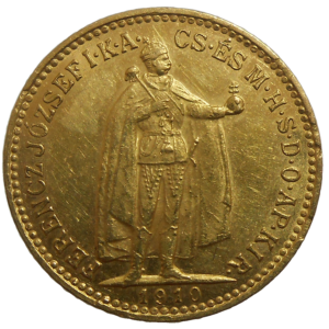 František Jozef I. 10 Koruna 1910 KB