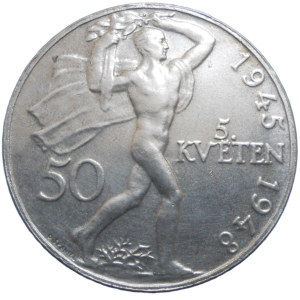 50 KČS 1948 3. výročie pražského povstania