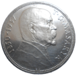 20 Kč 1937 T. G. Masaryk