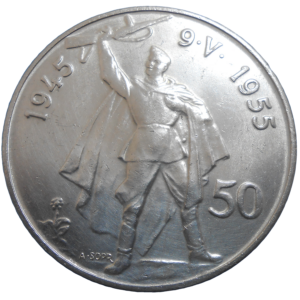 50 KČS 1955 10. výročie oslobodenia ČSR