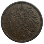 František Jozef I. 1 Heller 1912 bz
