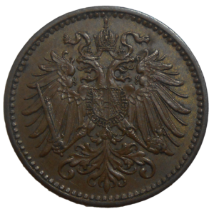 František Jozef I. 1 Heller 1912 bz