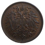 František Jozef I. 1 Heller 1894 bz