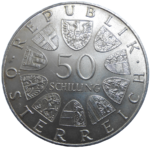 Rakúsko 50 Schilling 1973