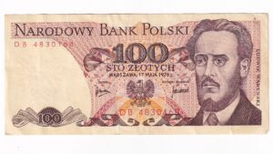 Poľsko 100 Zlotych 1976 DB