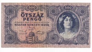 Maďarsko 500 Pengo 1945 K099
