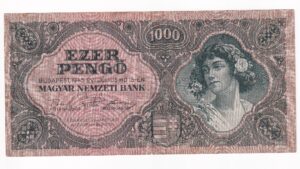 Maďarsko 1000 Pengo 1945 F129