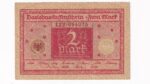 Nemecko 2 Mark 1920