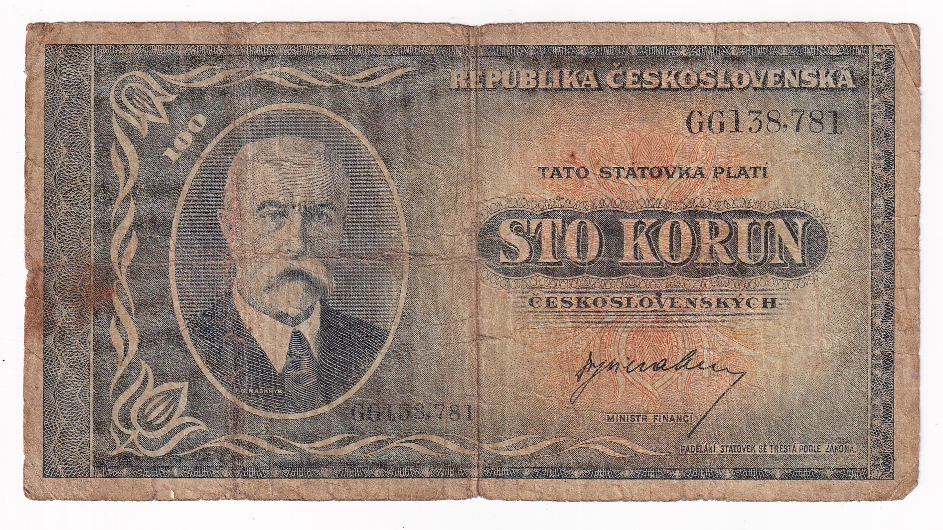 100 Korún 1945 GG 100 Korún 1945 GG