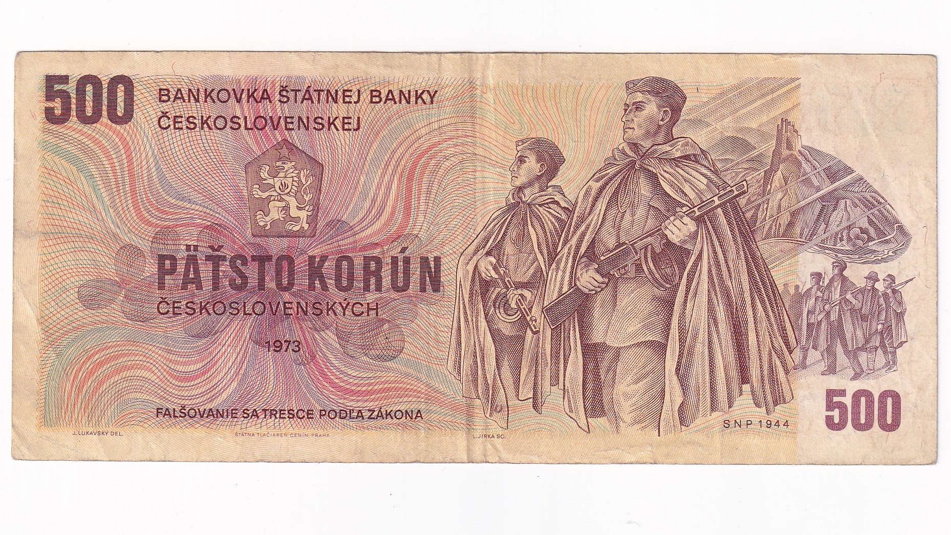 500 Korún 1973 U24 500 Korún 1973 U24