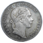 František Jozef I. 20 grajciar 1853 A