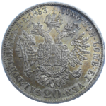 František Jozef I. 20 grajciar 1853 A