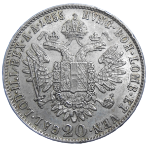 František Jozef I. 20 grajciar 1855 A