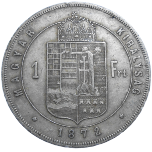 František Jozef I. 1 zlatník 1872 KB