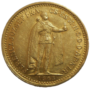 František Jozef I. 10 Koruna 1905 KB