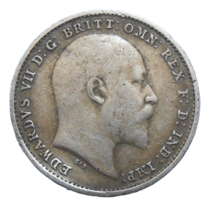 Veľká Británia 3 Pence 1908