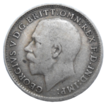 Veľká Británia 3 Pence 1917
