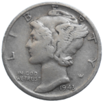 USA One Dime 1943 D