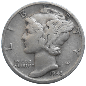 USA One Dime 1943 D