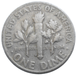 USA One Dime 1952 D