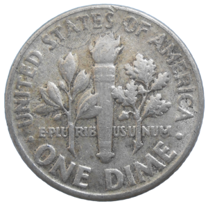 USA One Dime 1953